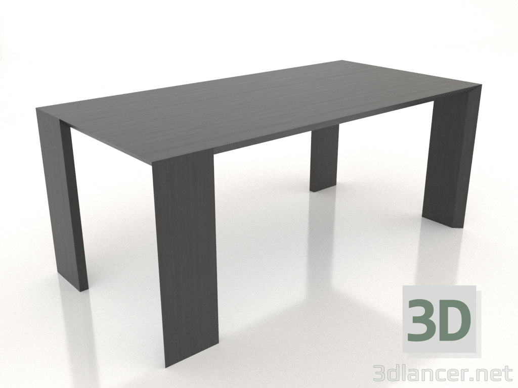 3d model Ispolin dining table 1800x900x750 mm (option 4) - preview 3d model Ispolin dining table 1800x900x750 mm (option 4) - preview