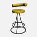 3D modeli Bar sandalye DELOS - önizleme