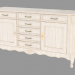 3d model Buffet with two doors and seven drawers BN8805 - preview