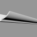3D modeli Gizli aydınlatma için korniş C351 - Tekne (200 x 7,4 x 17,3 cm) - önizleme