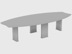खाने की मेज EDWARD टेबल OVAL (320x135xH74)