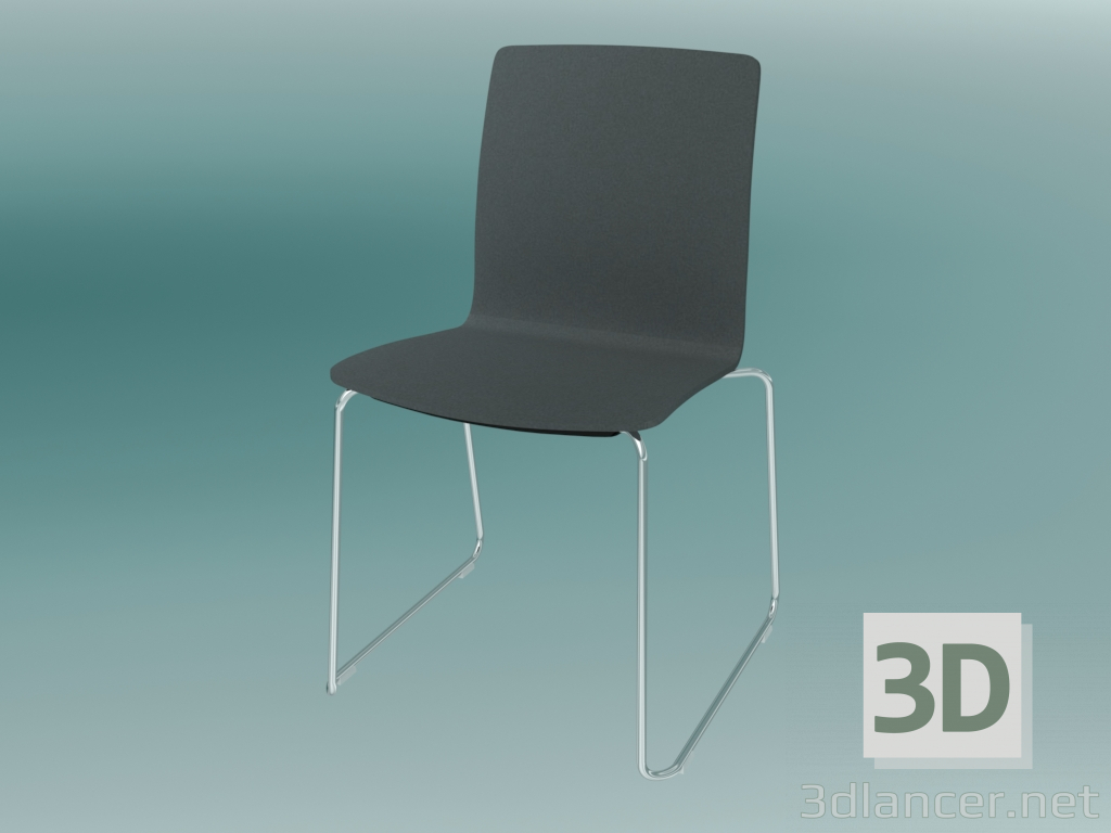 3d model Visitor Chair (K12V3) - preview