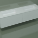 3D Modell Waschbecken mit Schubladen (06UCA3421, Glacier White C01, L 192, P 50, H 48 cm) - Vorschau