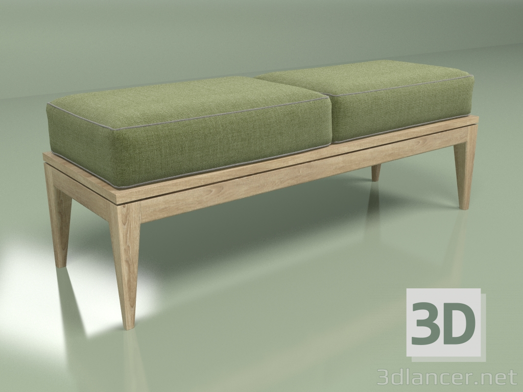 3d model Bench Opium High - preview