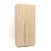 3d model Armario MW 04 madera (opción 4, 1000x650x2200, blanco madera) - vista previa