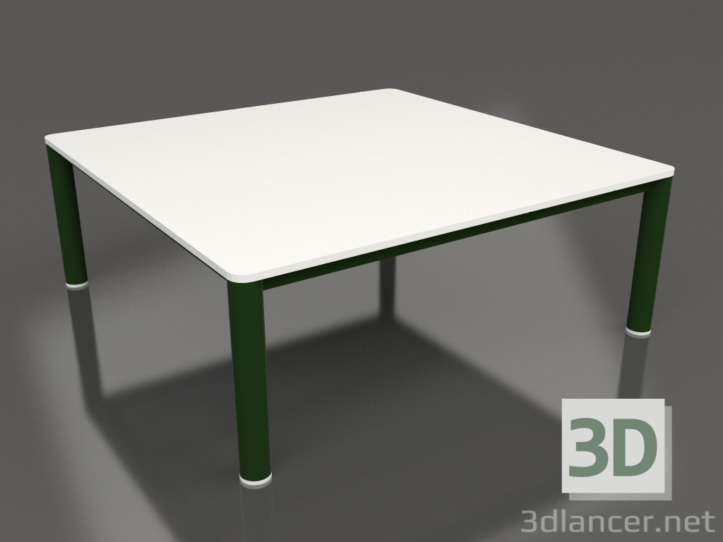 3d model Coffee table 94×94 (Bottle green, DEKTON Zenith) - preview