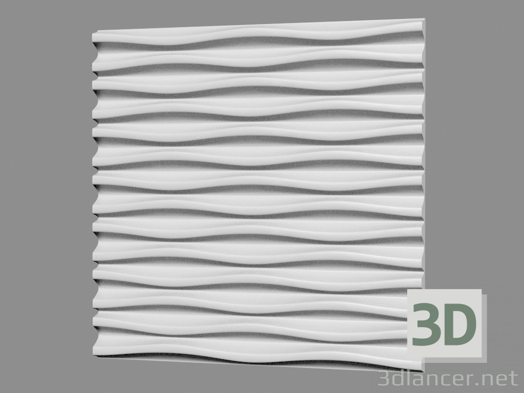 3D modeli Alçı duvar panosu (madde 158) - önizleme
