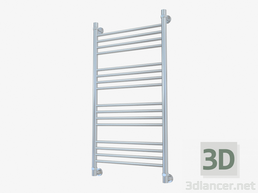 modèle 3D Porte-serviettes chauffant droit Bohême (1000x500) - preview