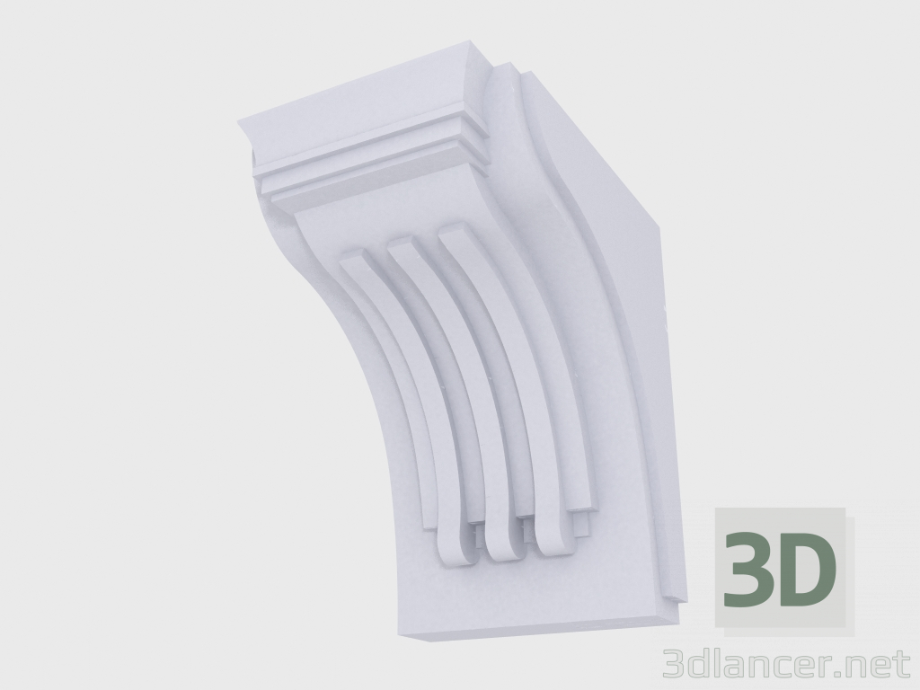modèle 3D Support avant (FT64L) - preview