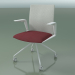 3d model Chair 4801 (4 castors, with upholstery - fabric and mesh, V12) - preview