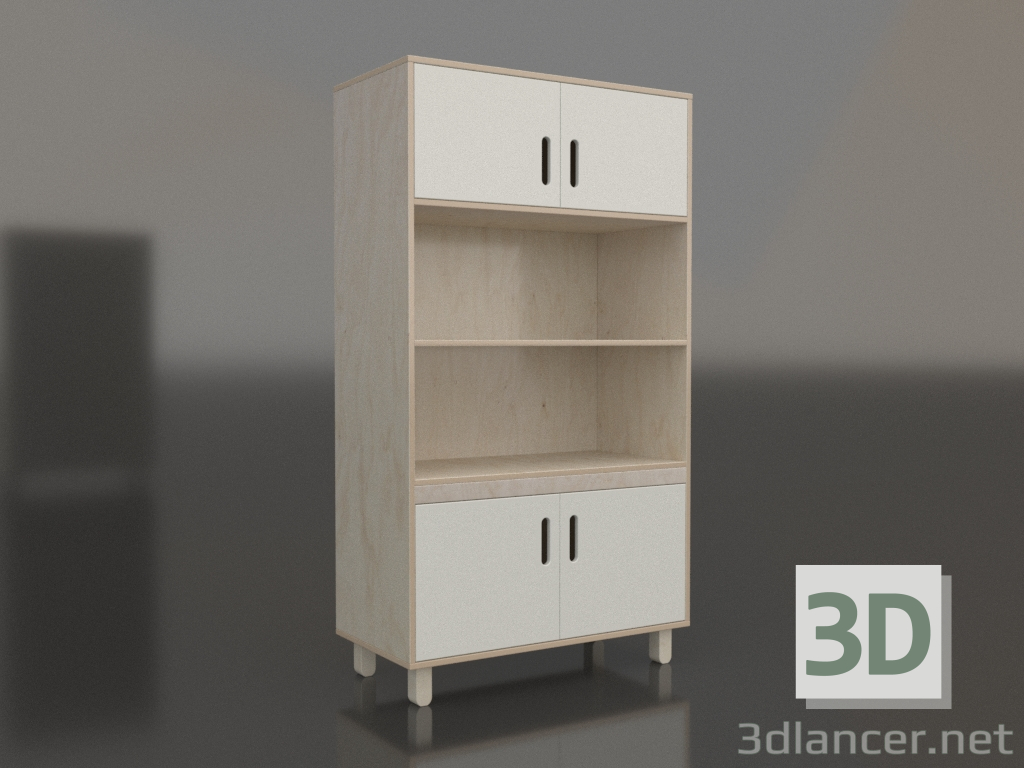 3D Modell Bücherregal TUNE V (WNTVAA) - Vorschau