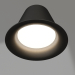 modèle 3D Lampe MS-BLIZZARD-BUILT-R90-6W Warm3000 (Noir, 100°, 230V) - preview