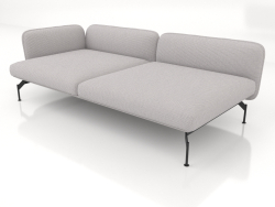 Sofa module 2.5 seater deep with armrest 85 on the left