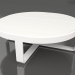 modèle 3D Table basse ronde Ø90 (DEKTON Zenith, Blanc) - preview