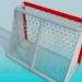 modèle 3D Porte de hockey - preview