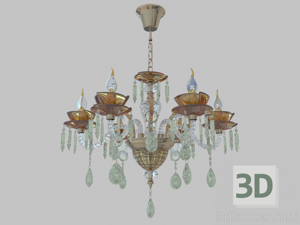 3D Modell Lampe (Kronleuchter) Telma (4005 6) - Vorschau