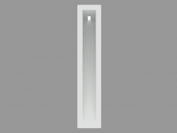 La lampada integrata nel muro MICROBLINKER (S6060W)