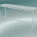 modèle 3D Table rectangulaire Base High 50x190x105 (Blanc, Contreplaqué, Blanc) - preview