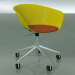 3d model Chair 4229 (5 wheels, swivel, with seat cushion, PP0002) - preview