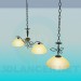 3d model Chandelier and lamp set - preview