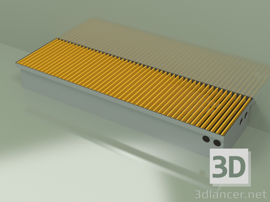 modello 3D Convettore da condotta - Aquilo F1Т (290х1000х140, RAL 1004) - anteprima