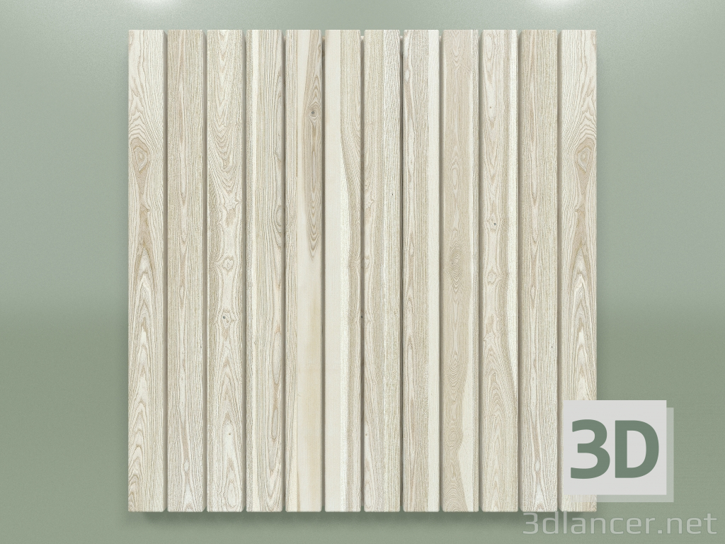 3d model Panel with a strip 30X20 mm (light) - preview