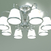 3d model Ceiling chandelier 60088-8 (chrome) - preview