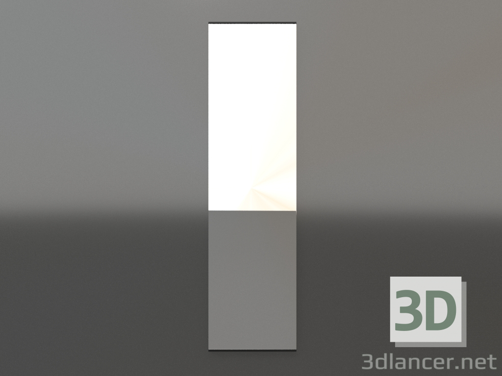 3D modeli Ayna ZL 01 (400х1500, ahşap siyah) - önizleme