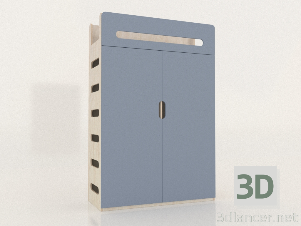 3D Modell Kleiderschrank geschlossen MOVE WB (WAMWB2) - Vorschau