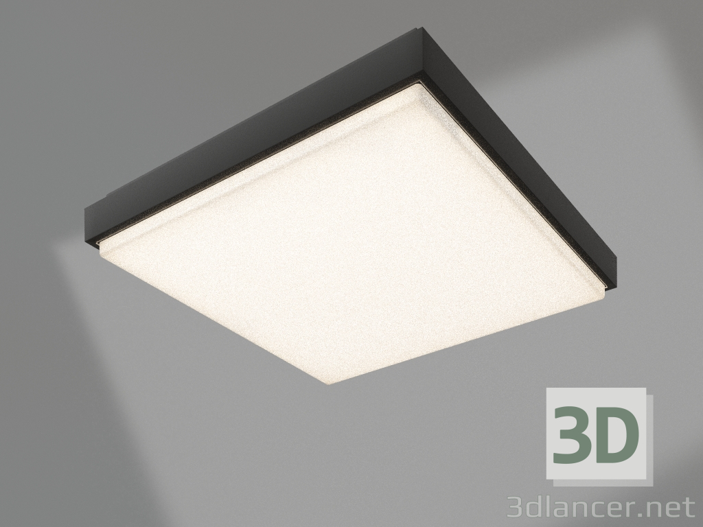 3D Modell Lampe LGD-AREA-S240x240-25W Warm3000 (GR, 110 Grad, 230V) - Vorschau