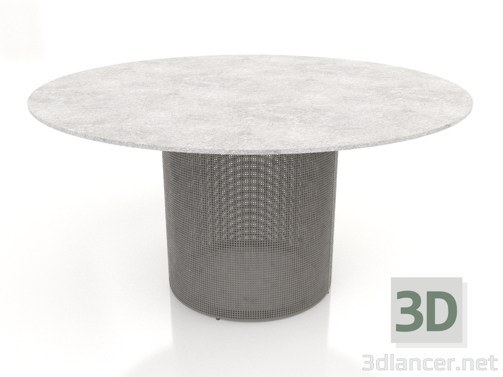 modèle 3D Table à manger Ø140 (Gris quartz) - preview