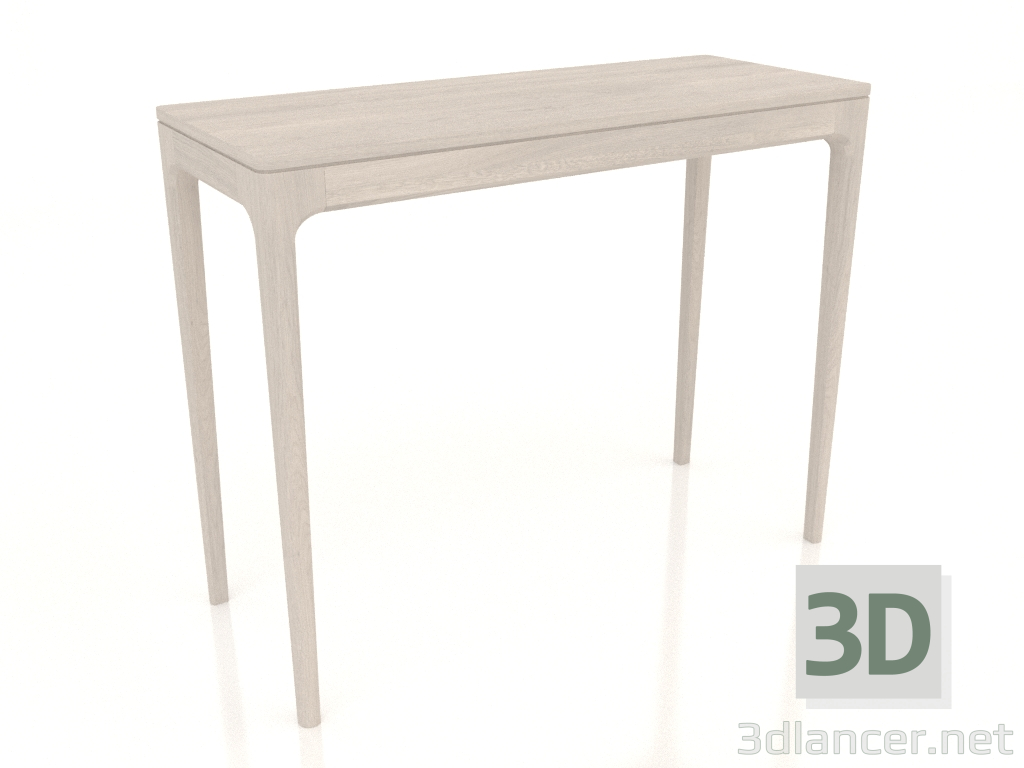 3D Modell Konsolentisch FARGO 1000x400x800 mm (gebleichte Eiche) - Vorschau