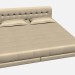 3d модель Кровать двуспальная KYOTO – превью