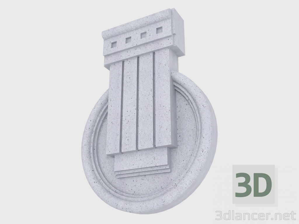 3D modeli Ön Destek (FT74L) - önizleme