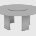 3D Modell Esstisch EDWARD TABLE ROUND (d180xH74) - Vorschau