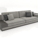 3D Modell 3-Sitzer-Sofa (ST764) - Vorschau