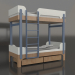 3 डी मॉडल चारपाई बिस्तर ट्यून जे (UBTJA1) - पूर्वावलोकन