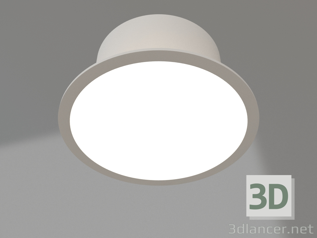modello 3D Lampada MS-BREEZE-BUILT-R125-16W Warm3000 (WH, 90 gradi, 230V) - anteprima
