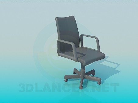 3d model Silla de oficina - vista previa