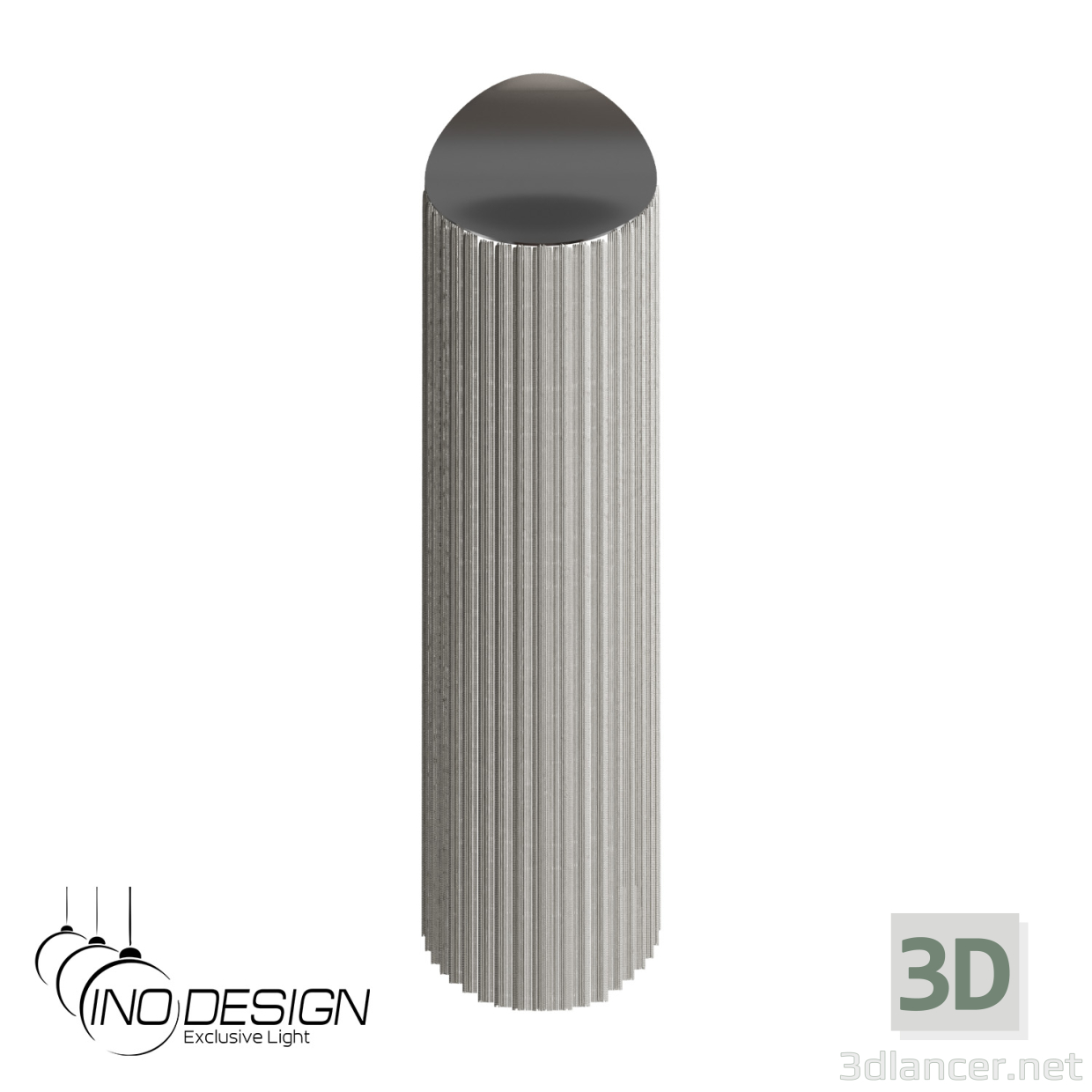 3D modeli Inodesign Cé Duvar Gümüş 40.1665 - önizleme