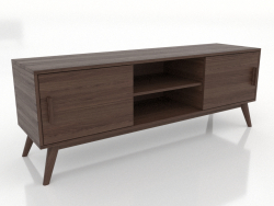 Mueble de TV 1 1500 mm (nogal oscuro)