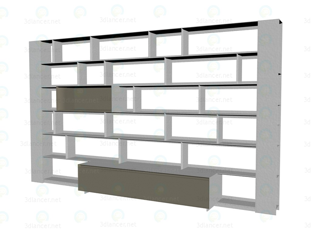 3d model Furniture system (rack) FC0902 - preview