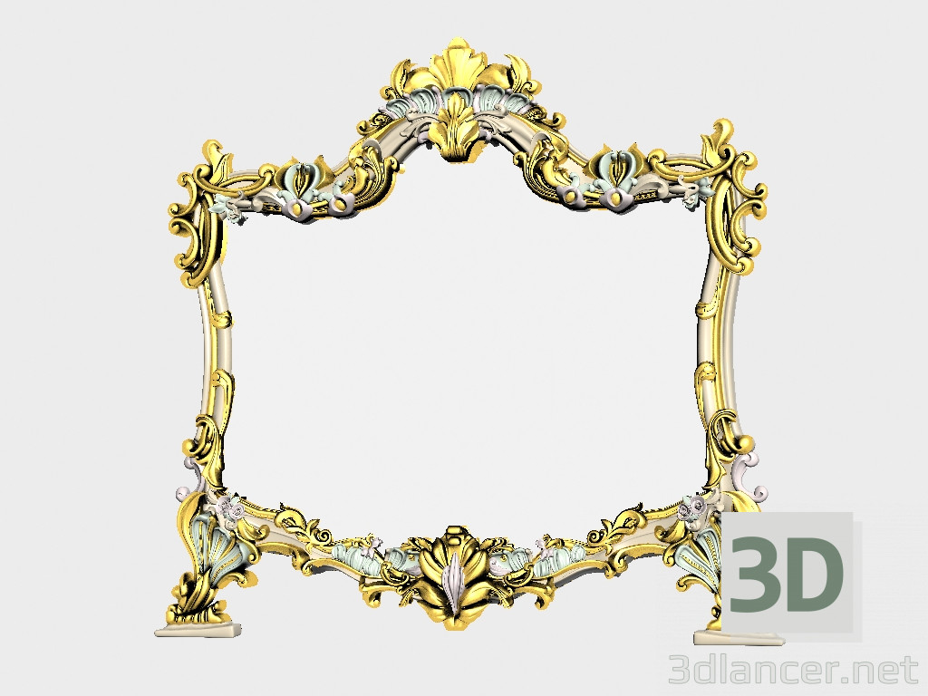 modèle 3D Miroir - preview