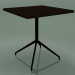 modèle 3D Table carrée 5754 (H 74,5 - 70x70 cm, Wengé, V39) - preview