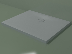 Shower tray (30UB0128, Silver Gray C35, 100 X 80 cm)