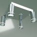 3d model Ceiling lamp 20064-4 (chrome) - preview