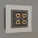 3d model Acoustic socket (grey-brown) - preview