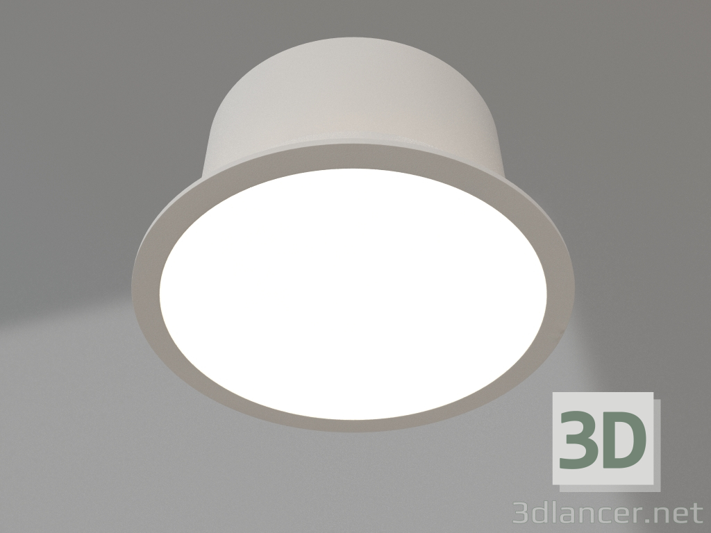 modèle 3D Lampe MS-BREEZE-BUILT-R104-12W Warm3000 (WH, 90 degrés, 230V) - preview
