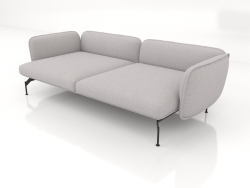 Sofa module 2.5 seater deep with armrests 85