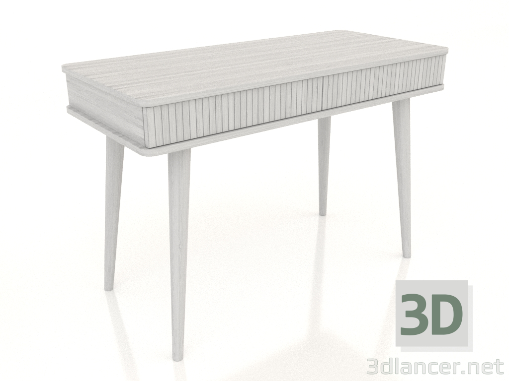 3D modeli Yazı masası 1100x500 mm (beyaz RAL 9010) - önizleme